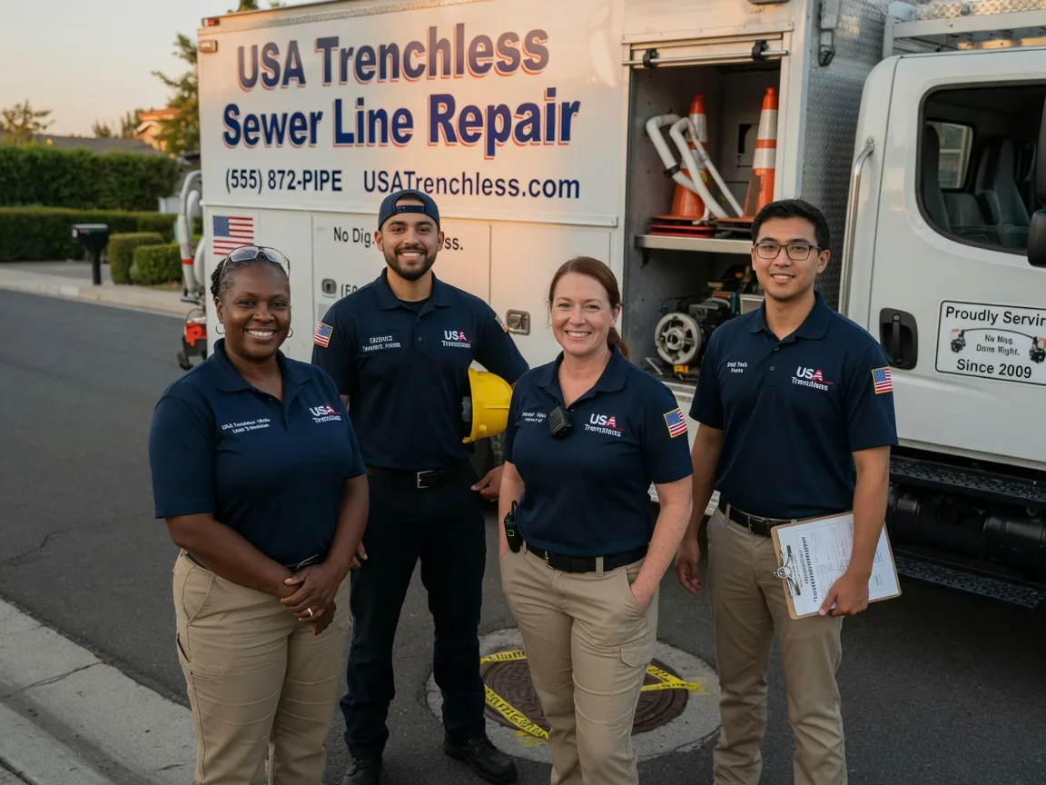 Sewer Line Repair company in Macomb, OK